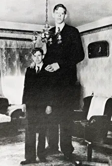 Giant Prints: Robert Wadlow (1918-1940) World's Tallest man @ 8'11