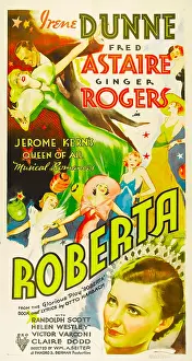 Dance Team Prints: ROBERTA, Ginger Rogers, Fred Astaire, Irene Dunne, 1935