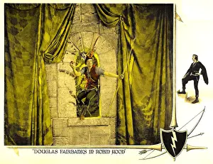 Castle Prints: ROBIN HOOD, Douglas Fairbanks, Sr. 1922
