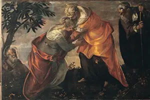 Four People Prints: Robusti Jacopo known as Tintoretto