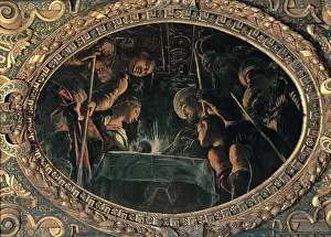 Ceiling Prints: Robusti Jacopo known as Tintoretto