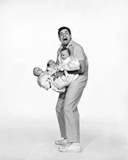 Films By Frank Tashlin Prints: ROCK-A-BYE BABY, Jerry Lewis, 1958.. Courtesy: CSU Archives / Everett Collection