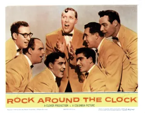 1950s Music Prints: ROCK AROUND THE CLOCK, Bill Haley and the Comets, 1956