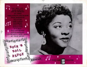 Dinah Prints: ROCK N ROLL REVUE, Dinah Washington, 1955