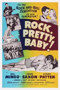 Saxon Prints: ROCK, PRETTY BABY, US poster art