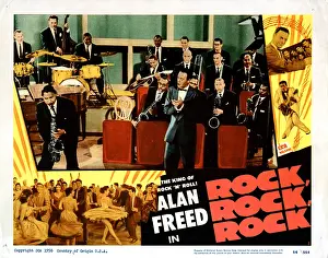 June Prints: ROCK ROCK ROCK!, Alan Freed and his Rock n Roll Band, US 1956
