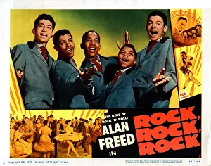 June Prints: ROCK, ROCK, ROCK!, Frankie Lymon and the Teenagers, 1956