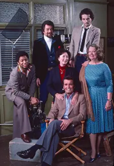 Producer Prints: THE ROCKFORD FILES, clockwise from front center: James Garner