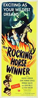 Mills Prints: THE ROCKING HORSE WINNER, from top: Valerie Hobson