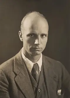 Painter Prints: Rockwell Kent, American painter, illustrator and printmaker, c. 1920