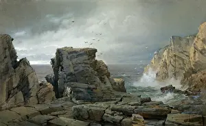 Coast Prints: THE ROCKY COAST, by William Trost Richards