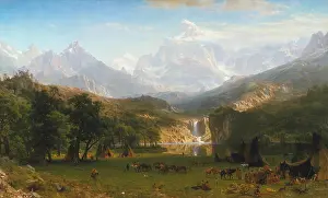 Dogs Prints: THE ROCKY MOUNTAINS, LANDER'S PEAK
