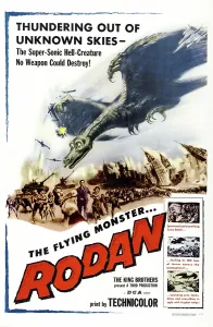 Prehistoric Prints: RODAN, 1957, poster art