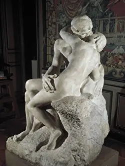 Marble Prints: RODIN, Auguste (1840-1917). The Kiss