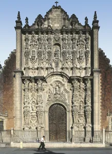 United Mexican States Prints: RODRIGUEZLorenzo (1698-1774). Metropolitan Sagrario Chapel