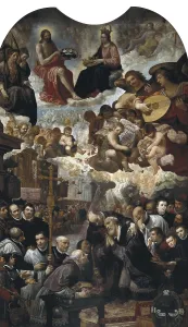 Priest Prints: ROELAS, Juan de (1560-1625). Death of Saint Isidore