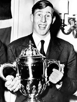 Runner Prints: Roger Bannister, the first person to run a mile in less than four minutes