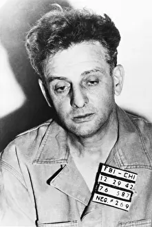 Mobsters Prints: Roger Terrible Touly, surrendered to FBI shortly after G-men killed two members of the gang