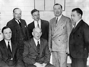 Mobster Prints: Roger Touly and his gang after they were acquitted of William Hamm