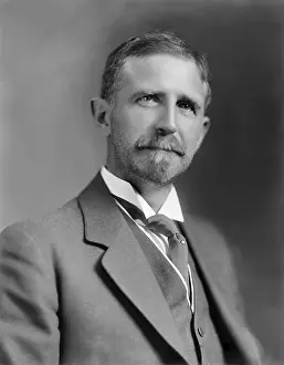 Studio Portrait Prints: Roger Ward Babson was an American businessman