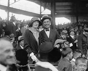 Mclean Prints: Will Rogers and Mrs. Ed Evalyn McLean