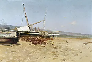 Seascape Prints: ROIG I SOLER, Joan (1852-1909)