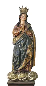 To Pray Prints: ROJAS, Pablo de (1549-1611). The Immaculate Conception or Virgen de los Favores de Granada