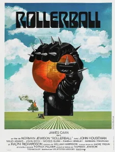 Fist Prints: ROLLERBALL, French poster, 1975