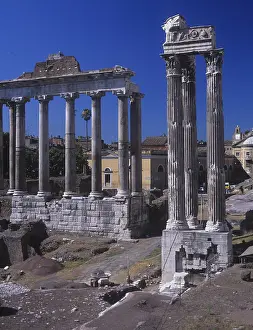 Archaeology Prints: Roman Architecture, Roman Forum