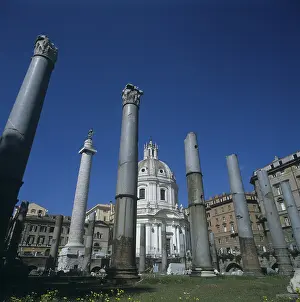 Archaeology Prints: Roman Architecture, Traianus Forum