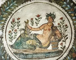 Crome Prints: Roman art. Early Empire. Mosaic