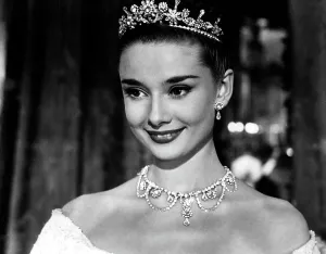 Tiara Prints: ROMAN HOLIDAY, Audrey Hepburn, 1953