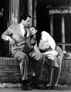 Sleeping Prints: ROMAN HOLIDAY, Gregory Peck, Audrey Hepburn, 1953