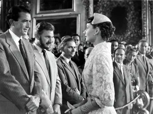 Princess Prints: ROMAN HOLIDAY, Gregory Peck, Eddie Albert, Audrey Hepburn, 1953