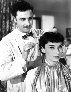 Barber Prints: ROMAN HOLIDAY, Paolo Carlini, Audrey Hepburn, 1953