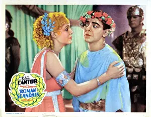 Stuart Prints: ROMAN SCANDALS, from left, Gloria Stuart, Eddie Cantor, 1933