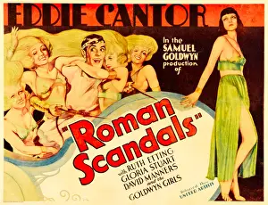 Images Dated 14th February 2008: ROMAN SCANDALS, lobbycard, Eddie Cantor, 1933