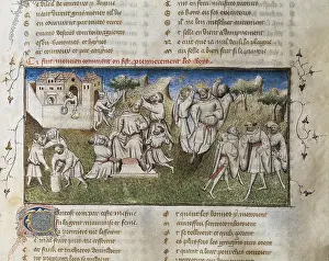 Le Roman De La Rose Prints: The Romance of the Rose. s.XIV
