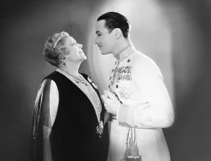 Older Woman Younger Man Prints: ONE ROMANTIC NIGHT, from left, Marie Dressler, Rod La Rocque, 1930