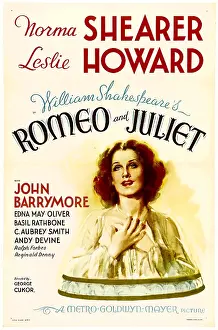Romeo And Juliet Prints: ROMEO AND JULIET, Norma Shearer, 1936