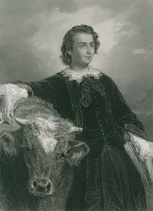 Rosa Prints: Rosa Bonheur (1822-1899), French realist painter who painted animals in narrative and historical contexts