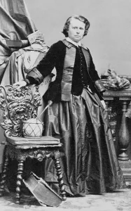 Occupational Prints: Rosa Bonheur (1822-1899), successful 19th century French artist known for her realist paintings of animals