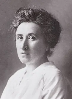 Activists Prints: Rosa Luxemburg, German revolutionary leader, journalist, and socialist intellectual