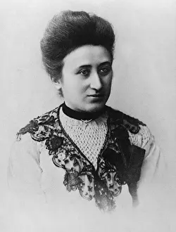 Activists Prints: Rosa Luxemburg, was a Polish born German Communist revolutionary leader
