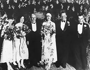 Tuxedos Prints: Roscoe Fatty Arbuckle and Doris Deane wedding on May 16