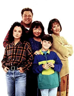 Arnold Prints: ROSEANNE, clockwise from left, Sara Gilbert