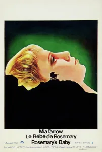 Baby Carriage Prints: ROSEMARY'S BABY, (aka LA BEBE DE ROSEMARY), Belgian poster art, Mia Farrow, 1968