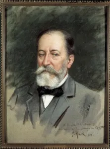 1903 Prints: ROSSI, Alberto (1858-1936). Camille Saint-Saens