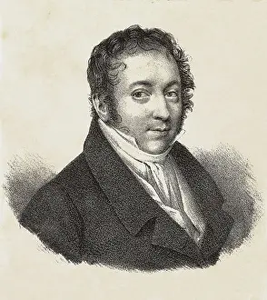 Colorportrait Prints: ROSSINI, Gioacchino (1792-1868)