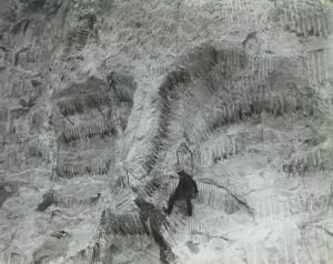 Explosives Prints: Rough form of Mount Rushmore head